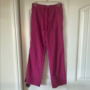 Healing Hands woman’s Fuchsia Joggers scrubs